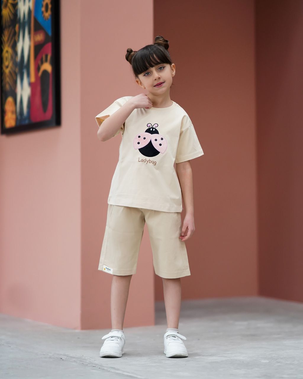 بلوز با شلوارک دخترانه