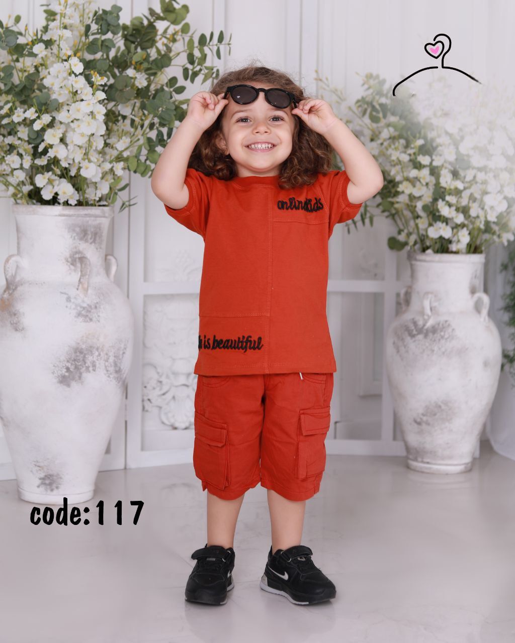 ست‌بلوزشلوارک دخترانه