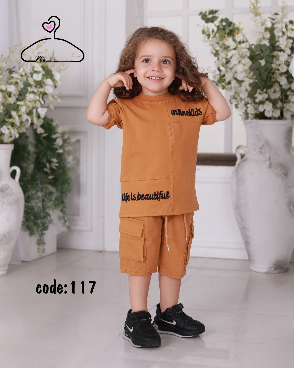 ست‌بلوزشلوارک دخترانه