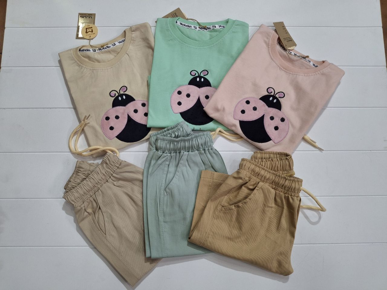 بلوز با شلوارک دخترانه