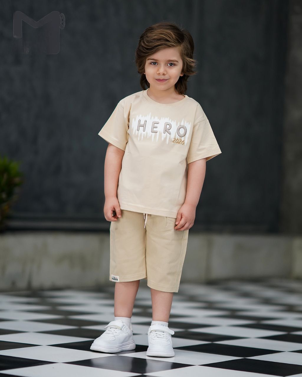 بلوز با شلوارک پسرانه