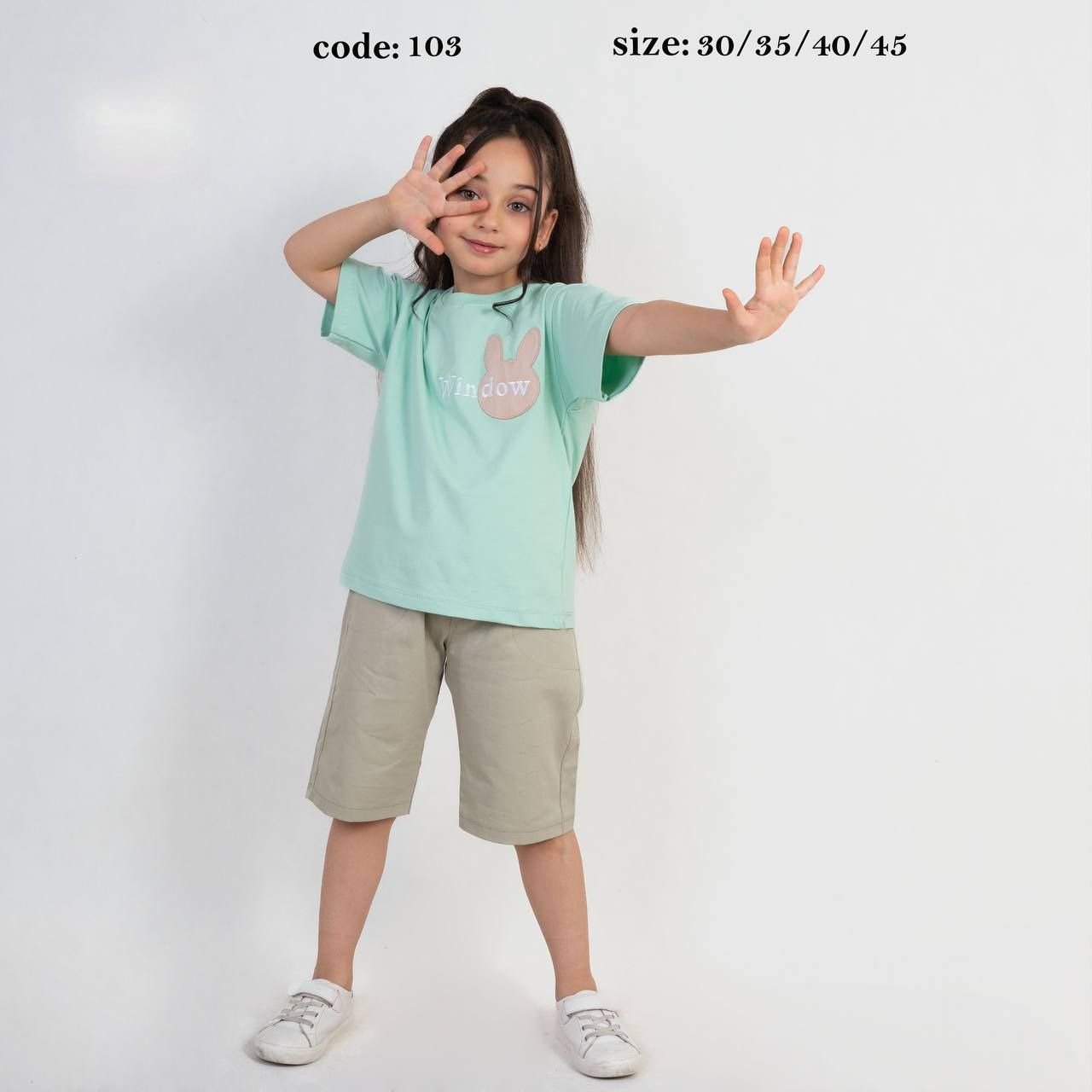 بلوز با شلوارک دخترانه