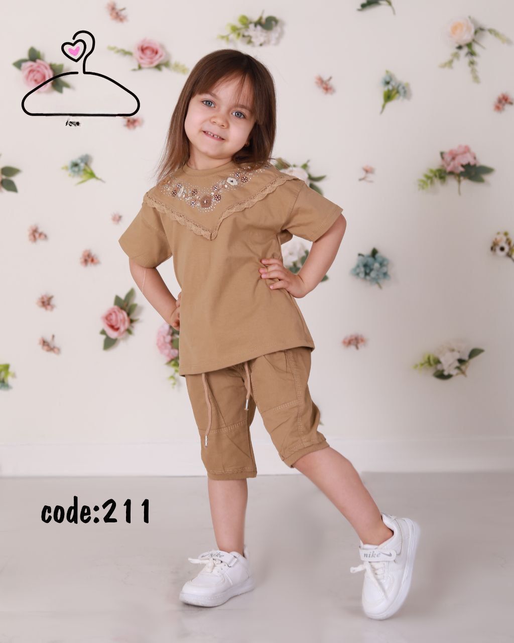 ست‌بلوزشلوارک دخترانه