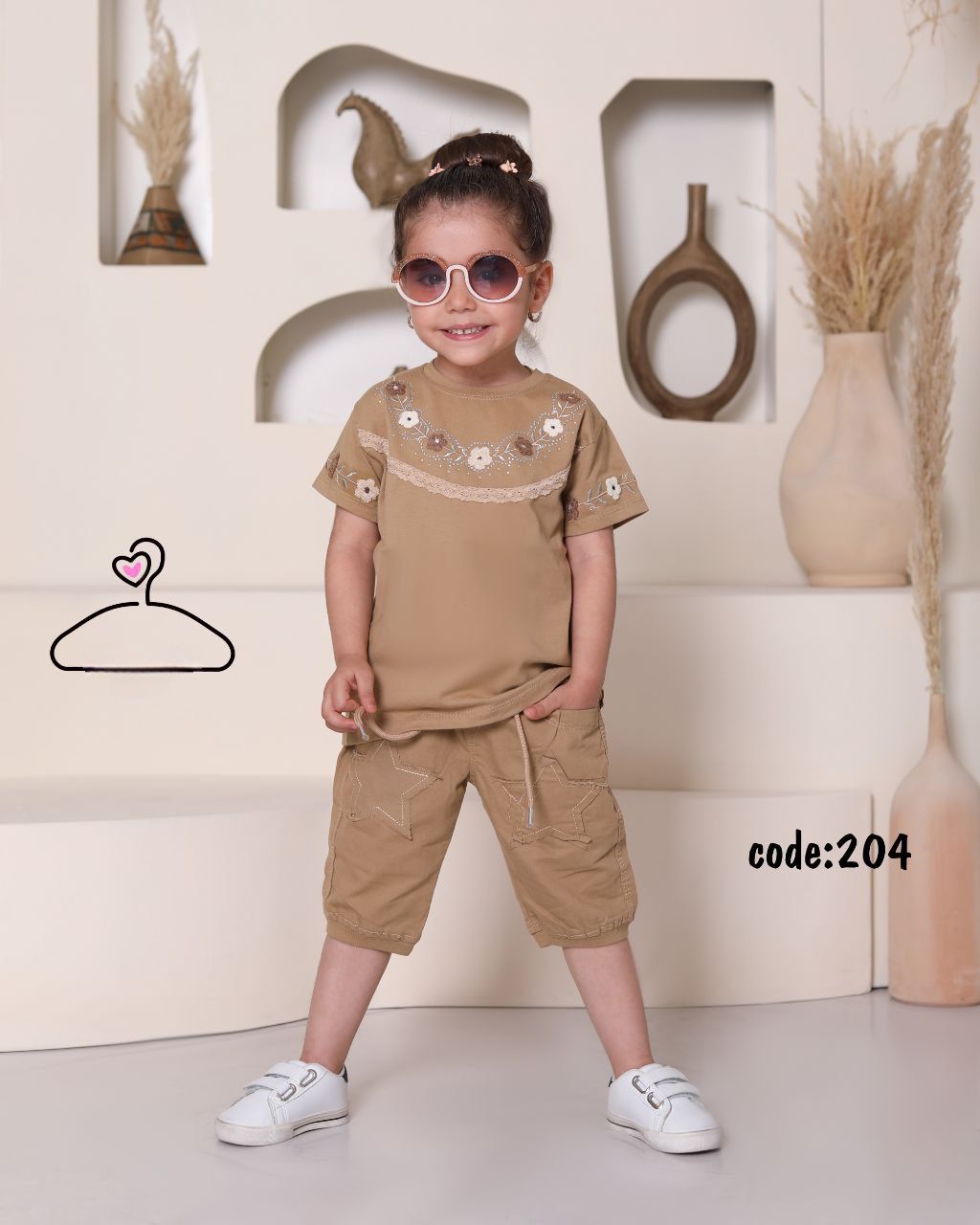 ست‌بلوزشلوارک دخترانه