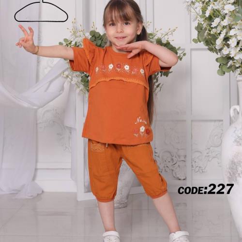 ست‌بلوزشلوارک دخترانه