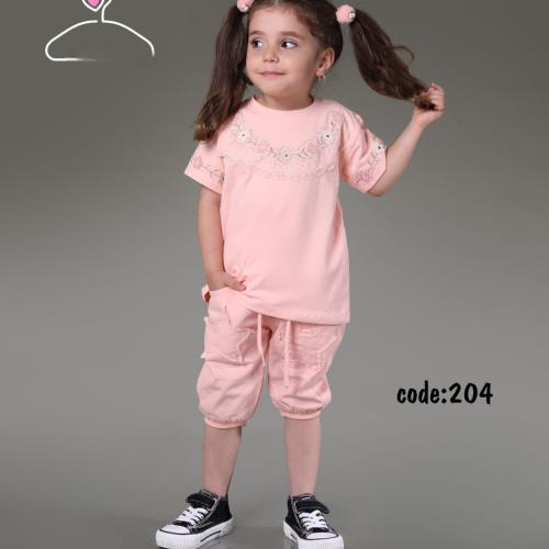 ست‌بلوزشلوارک دخترانه